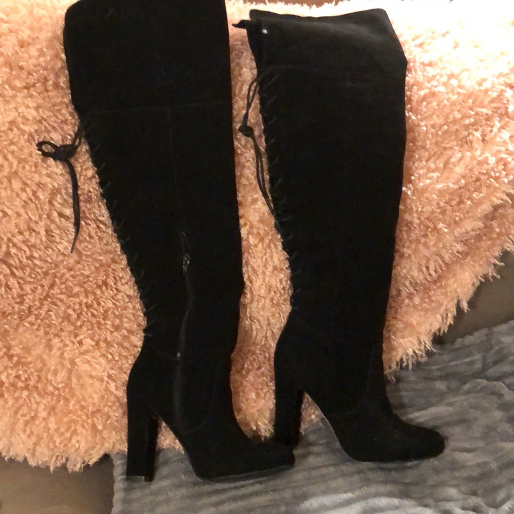 Knee High Heeled Boots